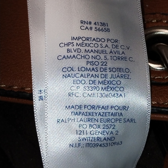 Classic Cognac Brown Faux Leather Tote Bag – Everyday Shoulder Purse - Picture 11 of 12